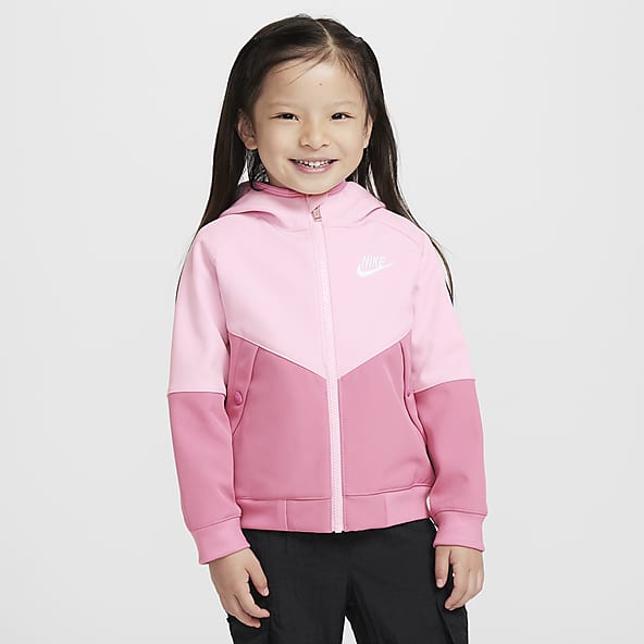 Light pink nike jacket top
